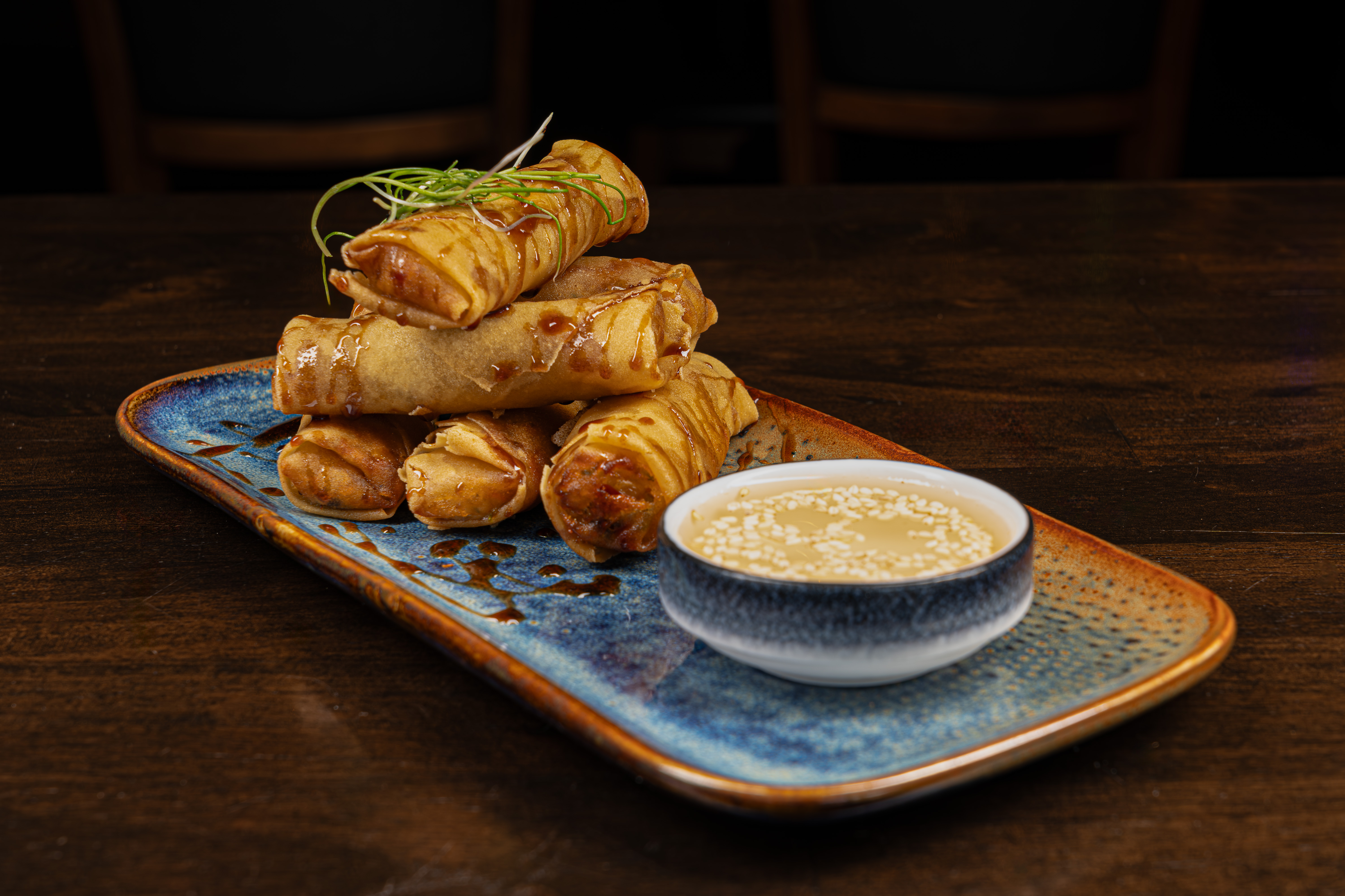 Vegetable or Shrimp Spring Rolls – Image 1