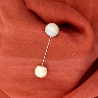 LUMINA – Spilla in Argento 925 con Opalite – 5 cm – Image 2