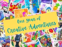 One Year of Creative Online Art Adventures! – Image 1