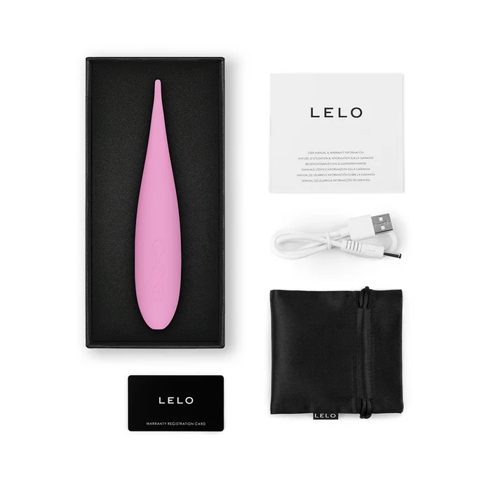 LELO DOT Travel Clitoral Pinpoint Vibrator Pink – Image 2