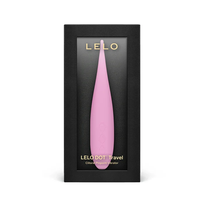 LELO DOT Travel Clitoral Pinpoint Vibrator Pink – Image 1