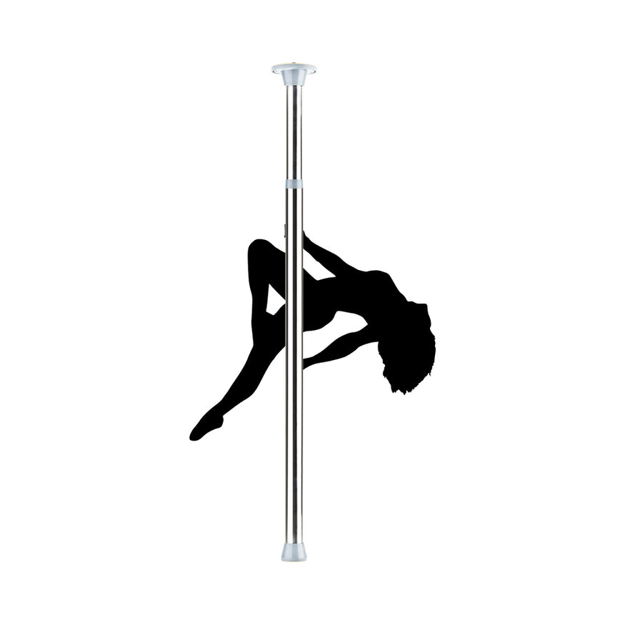 Ouch! Fully Adjustable Dance Pole Silver – Image 1