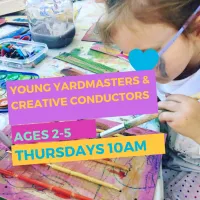 Thursday Young Yardmaster Classes at SweetBeans Coffee: Ages 2-5 – Image 1