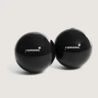 Yamuna Black Balls (pair) – Image 1