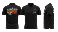 Lion Dance Kids Training Polo – Black – Image 1
