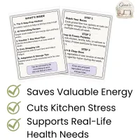 Time-Saving Meal Prep for Chronic Illness Printable Guide – Image 2