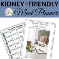 Kidney-Friendly Meal Planner  – Image 1
