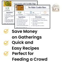 Budget-Friendly Potluck Recipe Cards – Image 2