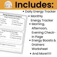 Bloom & Balance Energy Tracker  – Image 3