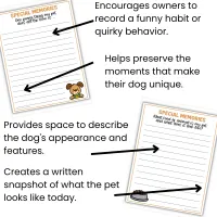 EVERY PAW PRINT TELLS A STORY: A PET MEMORY JOURNAL – Image 4