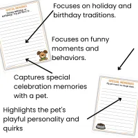 EVERY PAW PRINT TELLS A STORY: A PET MEMORY JOURNAL – Image 5