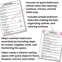 10 Minute Tidy Checklist | Simple Cleaning Routine Printable – Image 5