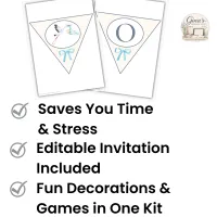 Boy Stork Baby Shower Party Kit – Image 2