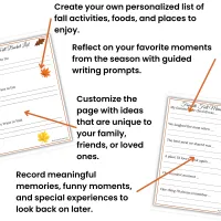 Fall Memories Keepsake | Autumn Activities & Memory Journal – Image 5