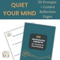 50 Journaling Prompts for Anxiety and Overthinking – Image 1