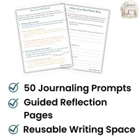 50 Journaling Prompts for Anxiety and Overthinking – Image 2
