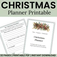 Christmas Planner Printable | Holiday Budget, Gifts & More – Image 1