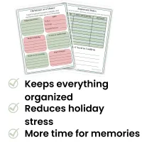 Christmas Planner Printable | Holiday Budget, Gifts & More – Image 2