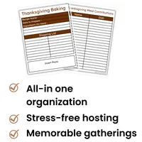 Thanksgiving Dinner Planner – Image 2