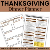 Thanksgiving Dinner Planner – Image 1