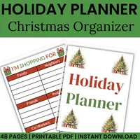 Holiday Planner Printable | Christmas Organizer & Checklists – Image 1