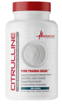 Metabolic Nutrition Citrulline 100 grams Unflavored – Image 1