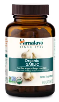 Himalaya Organic Garlic 60 count – Image 1