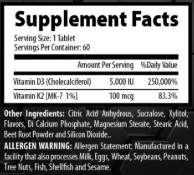 Real Formulas Vitamin D3/K2 Smart Tart – Image 2