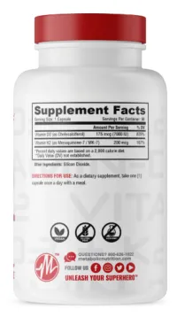 Metabolic Nutrition Vitamin-D3 + K2 – Image 2