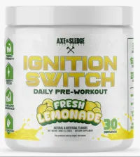 Axe & Sledge Ignition Switch Pre-Workout Fresh Lemonade – Image 1