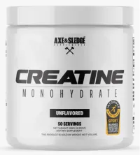Axe & Sledge Creatine 50 Servings Unflavored – Image 1