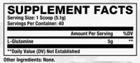 Axe & Sledge Glutamine 40 Servings Unflavored – Image 2