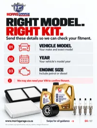 Morris Garage Chinese Car Service Kit with Engine Oil, Filters and 4 Spark Plugs – Image 4