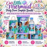 Little Mermaid Party Favor Bundle – Image 1