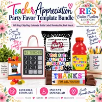 Best Teacher Ever Party Favor Bundle – Image 1