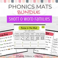 Short O Progress Monitoring Intervention Bundle with Decodable Passages, Activities, and Assessments – Image 1