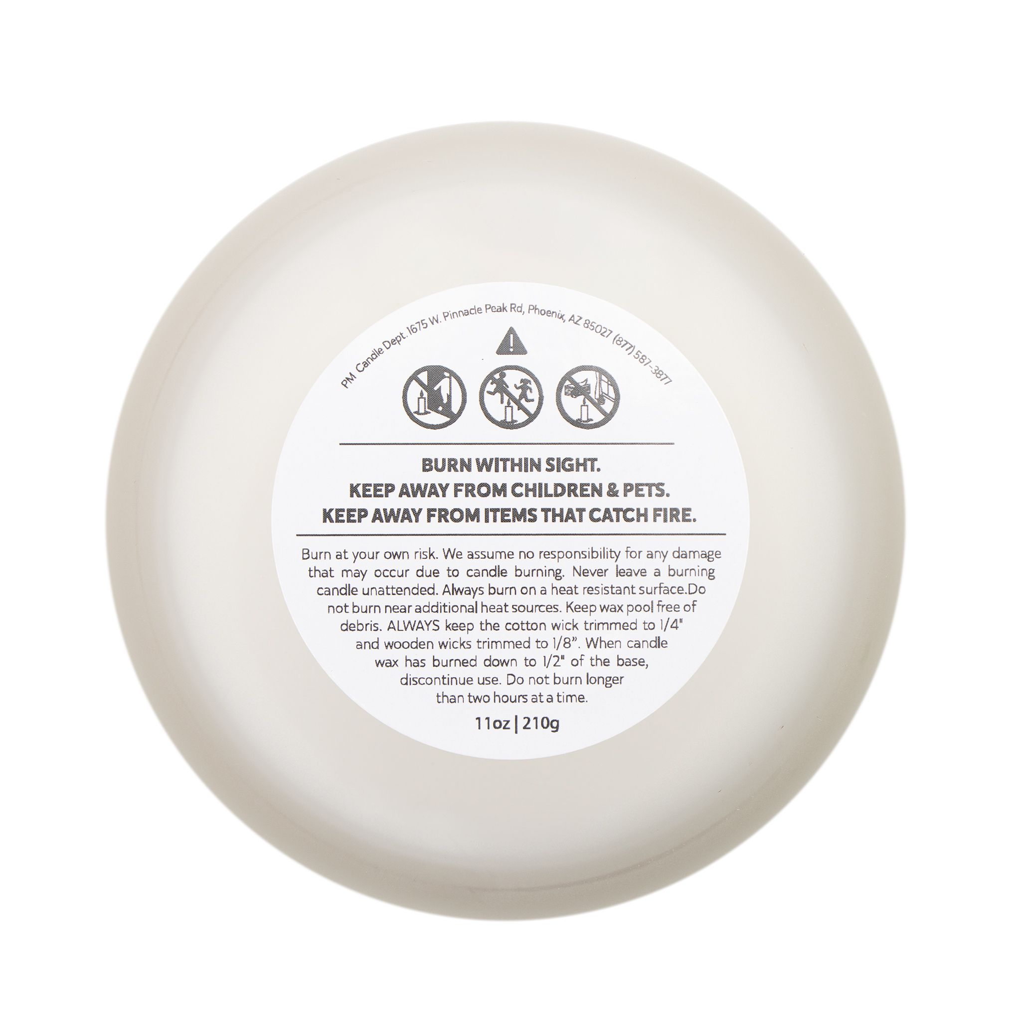 Coco Mango 5.4 Oz Scented Candle Coconut Wax Blend – Image 5