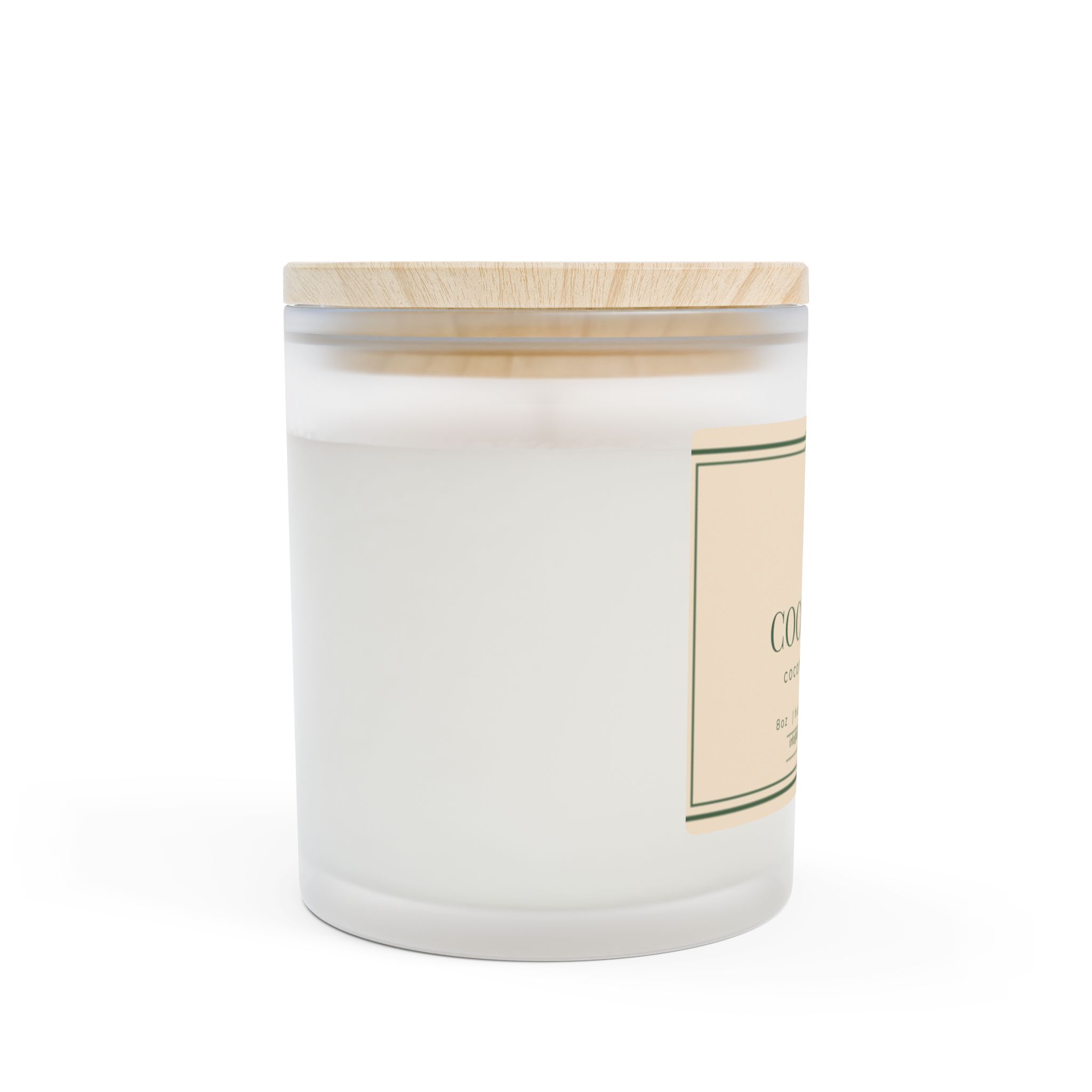 Coco Mango 5.4 Oz Scented Candle Coconut Wax Blend – Image 3