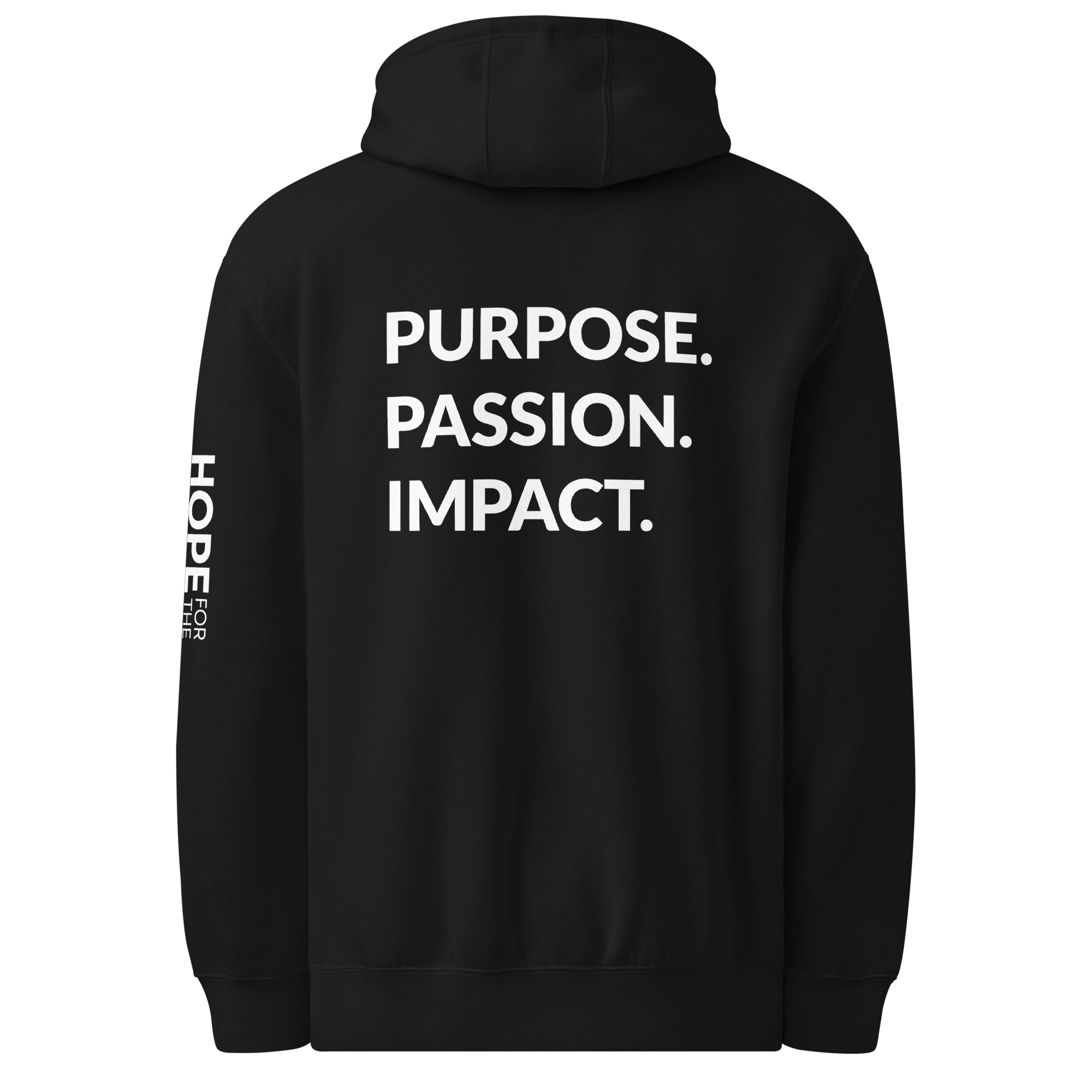 HFTT Unisex premium mid-weight hoodie Back Printed – Image 3