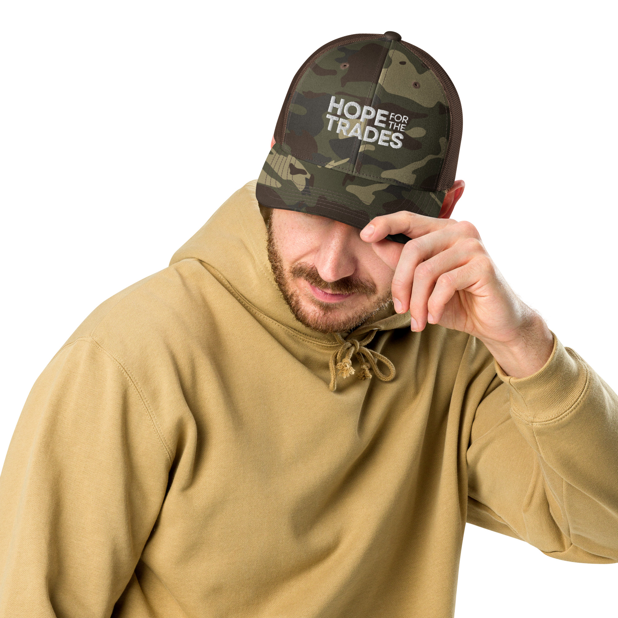 HFTT Camouflage Trucker Hat | Classic Logo – Image 20