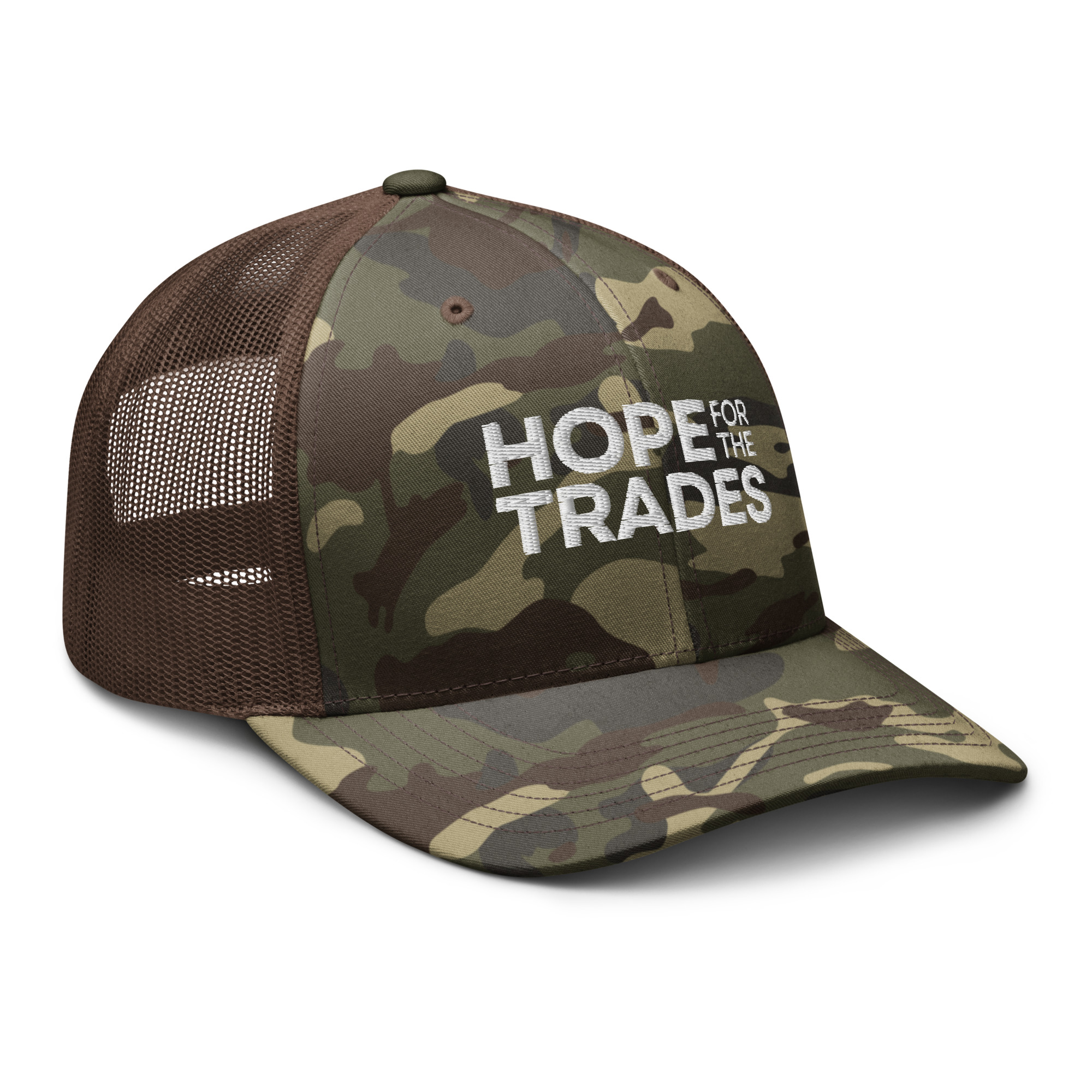 HFTT Camouflage Trucker Hat | Classic Logo – Image 17