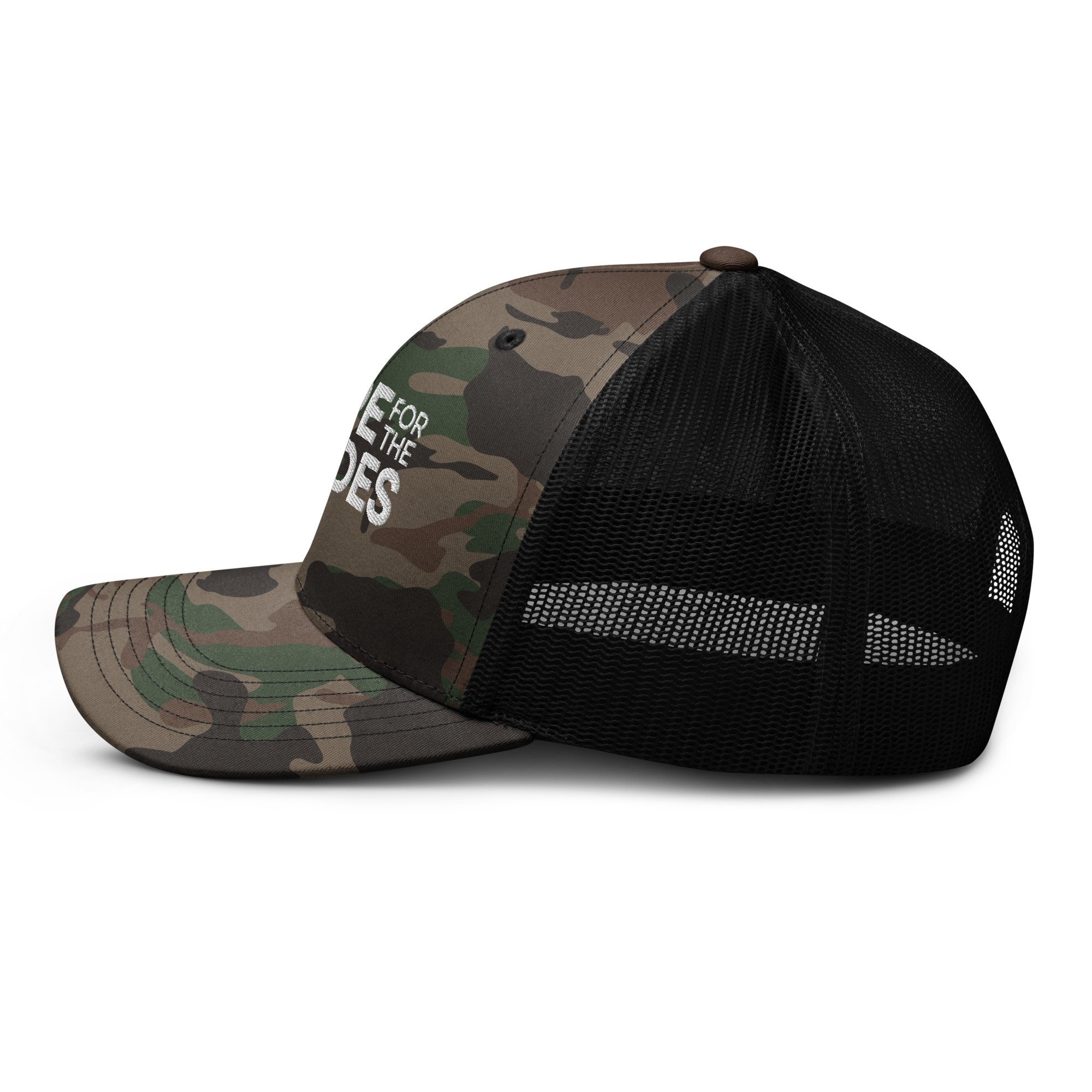 HFTT Camouflage Trucker Hat | Classic Logo – Image 6