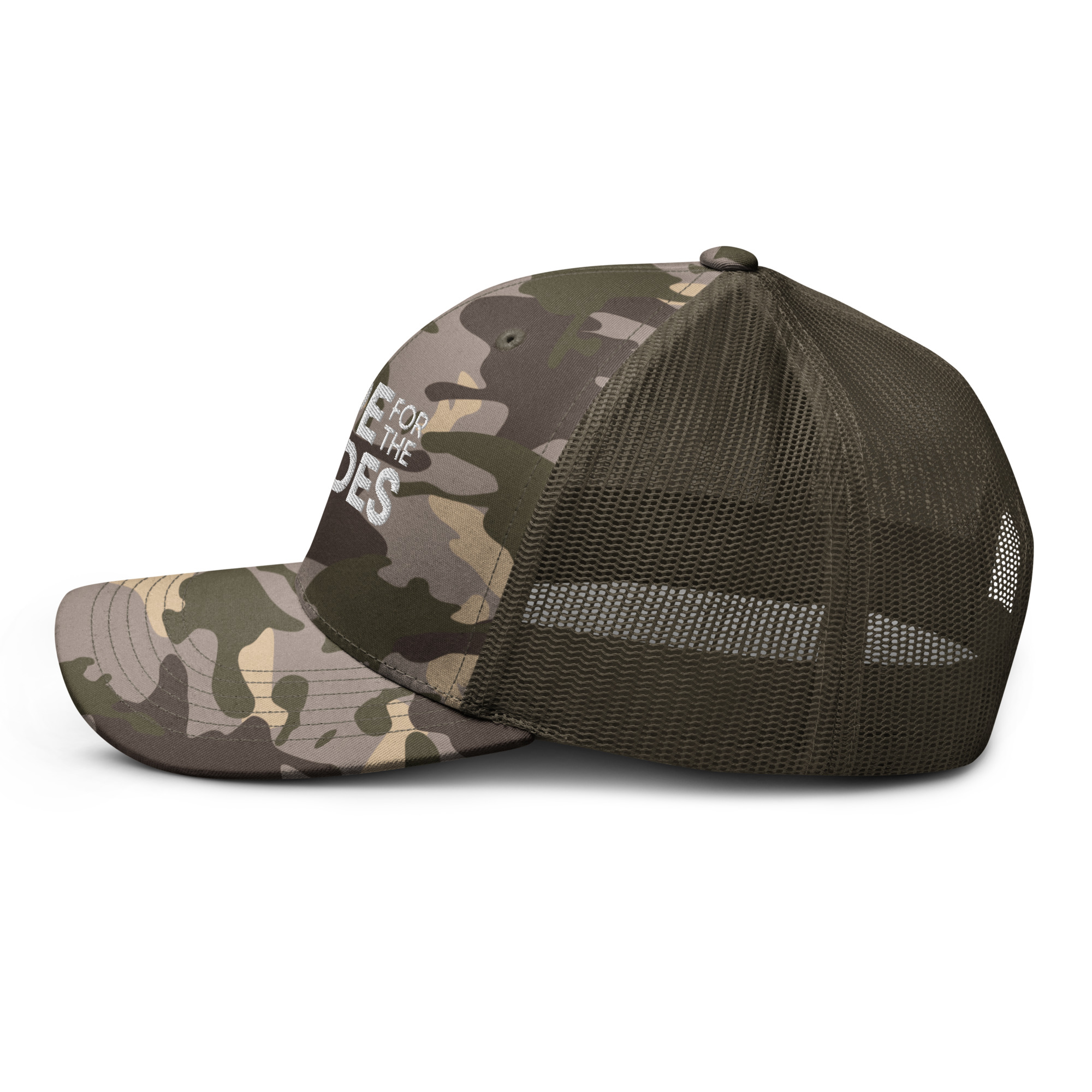 HFTT Camouflage Trucker Hat | Classic Logo – Image 9