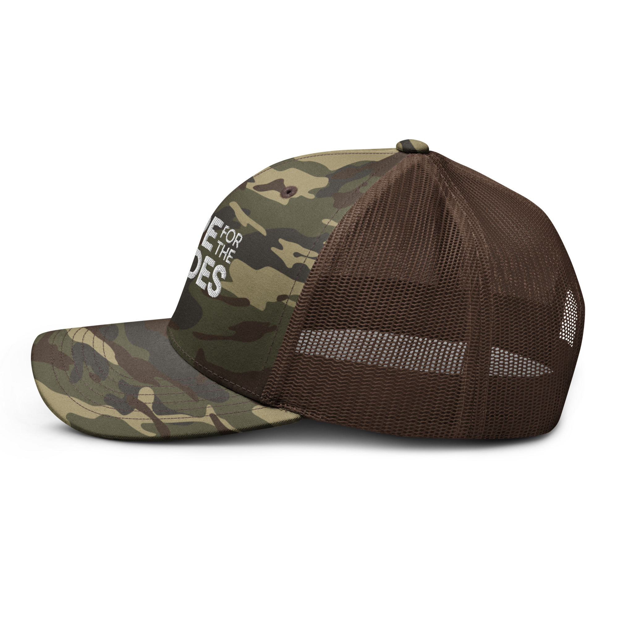 HFTT Camouflage Trucker Hat | Classic Logo – Image 12