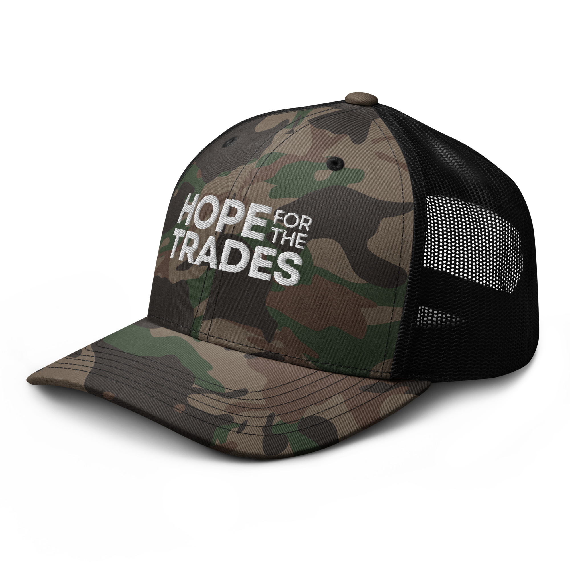 HFTT Camouflage Trucker Hat | Classic Logo – Image 13