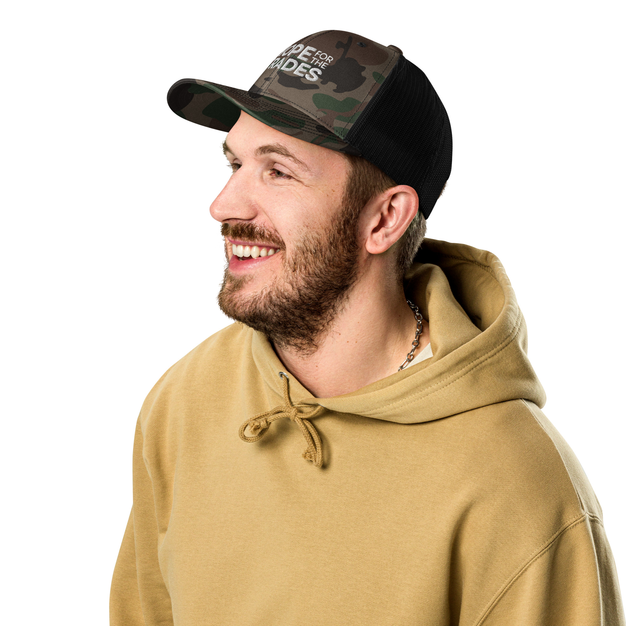 HFTT Camouflage Trucker Hat | Classic Logo – Image 7