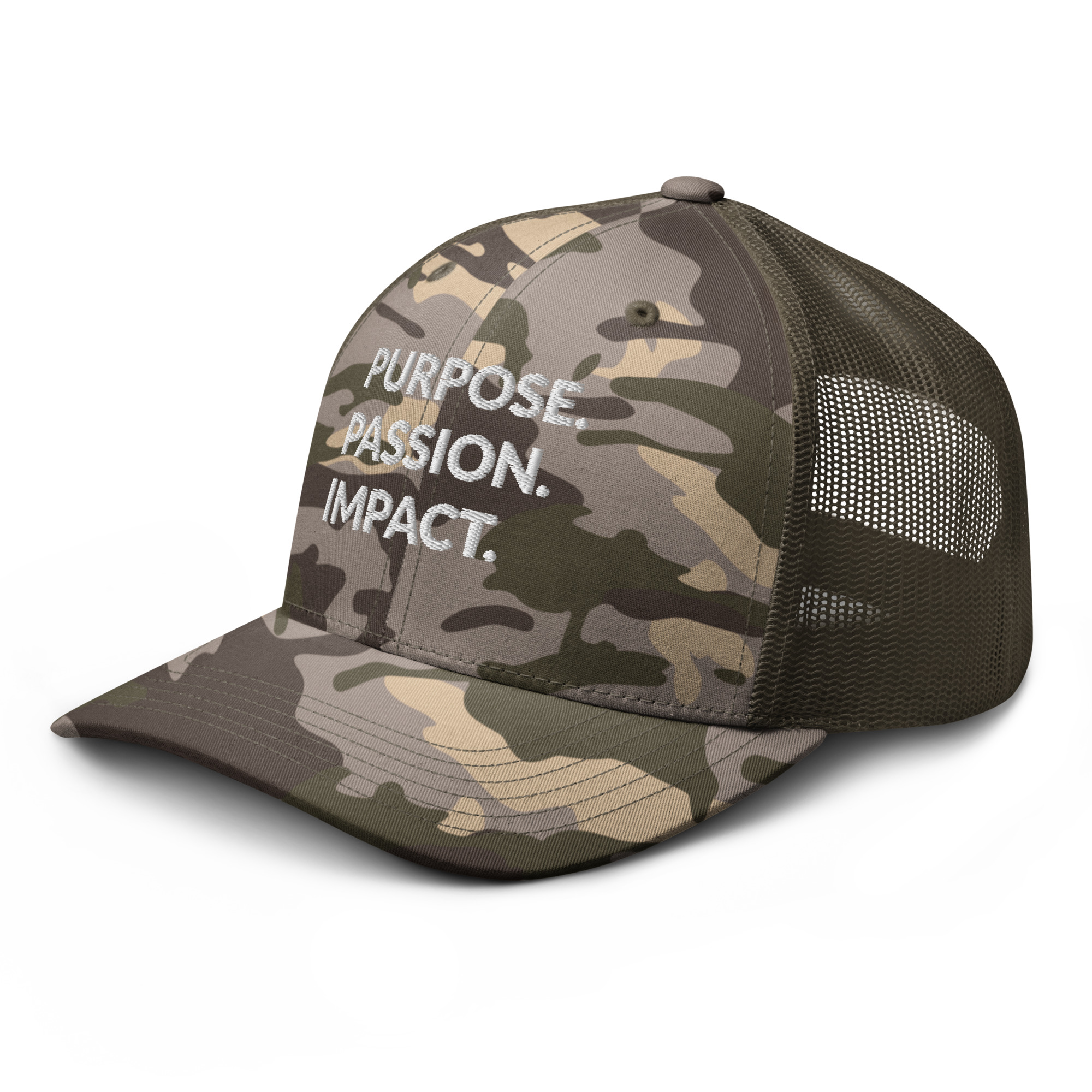HFTT Camouflage Trucker Hat | Purpose. Passion. Impact. – Image 13
