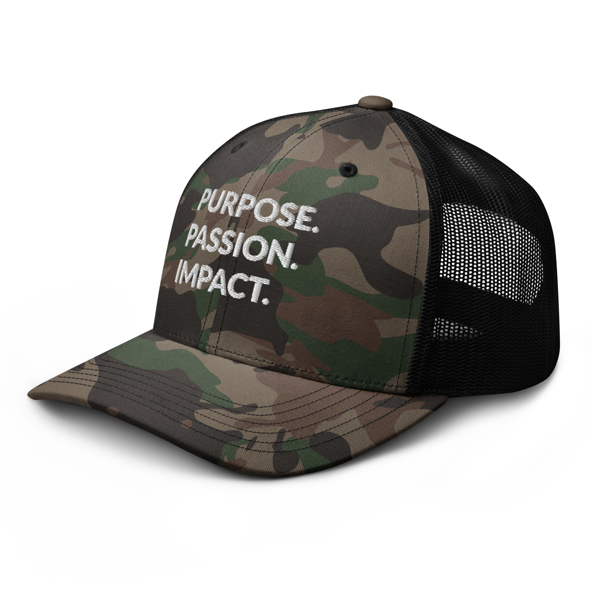HFTT Camouflage Trucker Hat | Purpose. Passion. Impact. – Image 11
