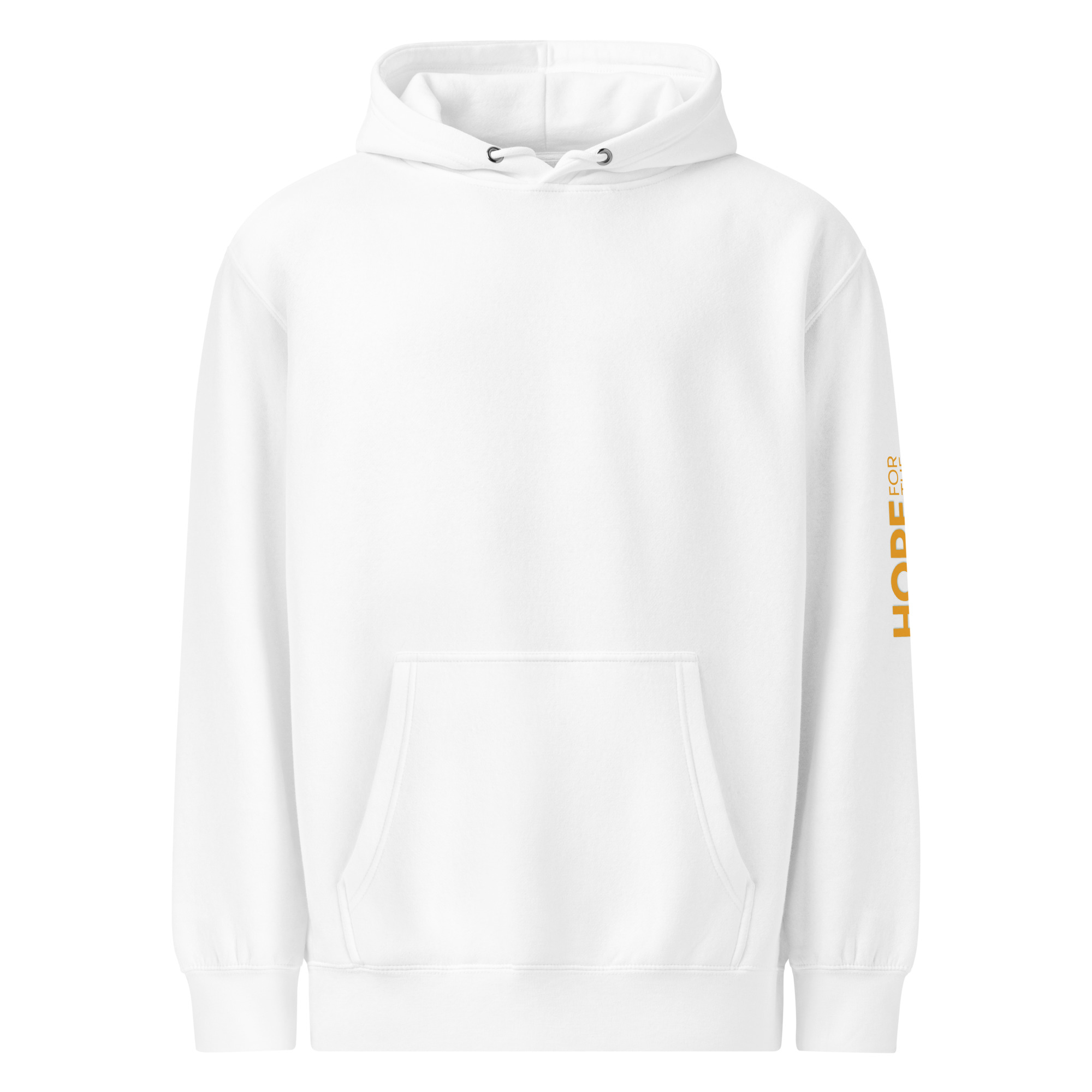 HFTT Premium Midweight Hoodie | Purpose. Passion. Impact. | Back Print (White) – Image 10