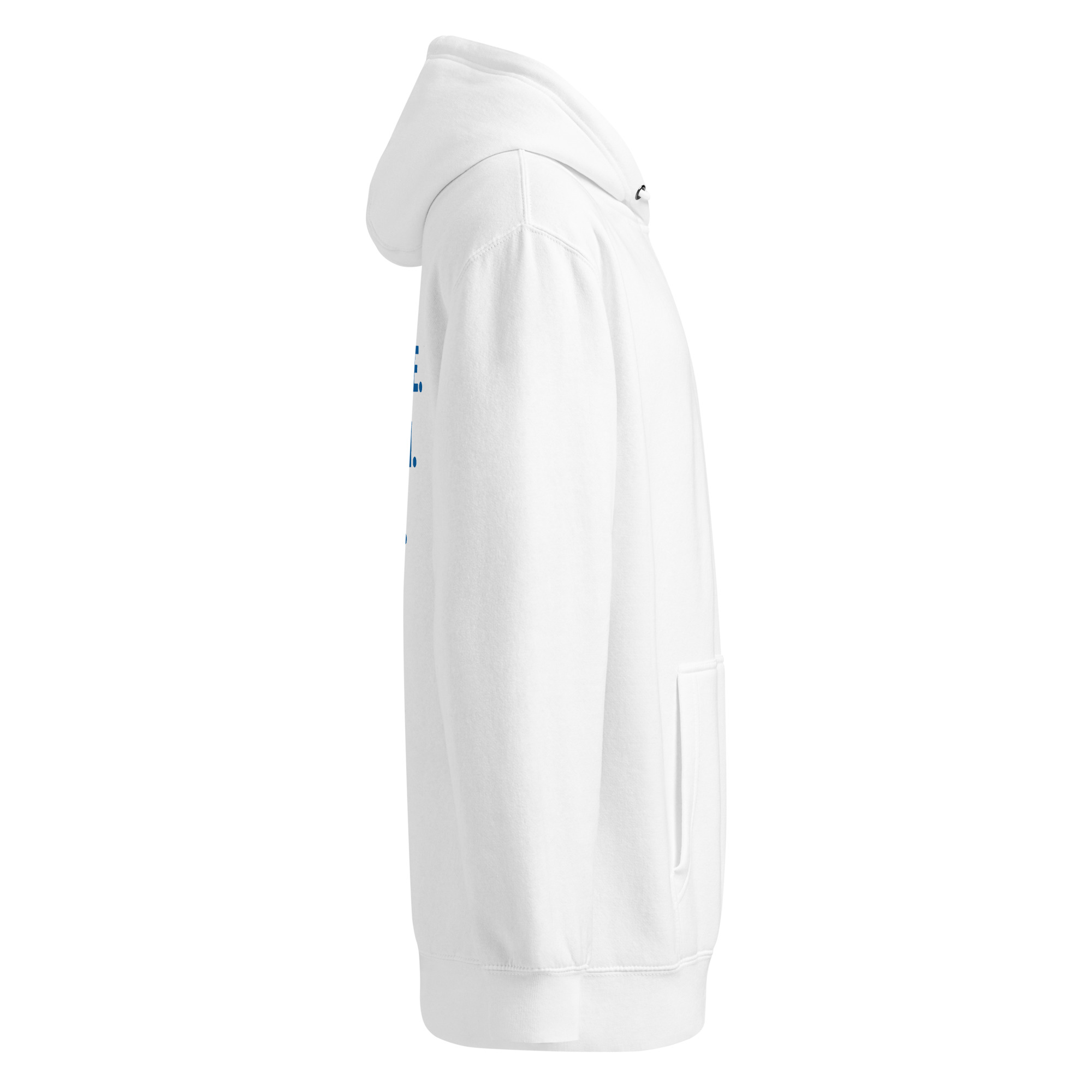HFTT Premium Midweight Hoodie | Purpose. Passion. Impact. | Back Print (White) – Image 8